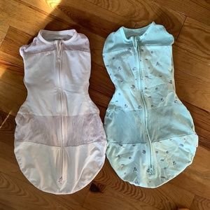 2 Sleepea® 5-Second Baby Swaddles, Size Small